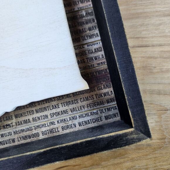 🩵Primitives by Kathy Washington State Shaped Box Tabletop/Wall Decor - Picture 7 of 9